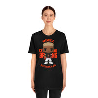 Odell Beckham Jr Cleveland Browns, Soft Cotton Bella and Canvas Short Sleeve Tee shirt