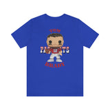 Tom Brady New England Patriots (Throwback), Soft Cotton Bella and Canvas Short Sleeve Tee shirt