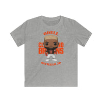 Odell Beckham Jr Cleveland Browns, Kids Gildan Softstyle Tee Shirt