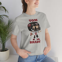 Tom Brady, Tampa Bay Buccaneers Soft Cotton Bella and Canvas Short Sleeve Tee shirt