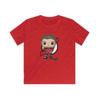 Nico Hischier New Jersey Devils, Kids Gildan Softstyle Tee Shirt