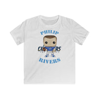 Philip Rivers L.A Chargers, Kids Gildan Softstyle Tee Shirt