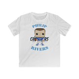 Philip Rivers L.A Chargers, Kids Gildan Softstyle Tee Shirt