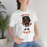 Khalil Mack Chicago Bears, Soft Cotton Bella and Canvas Short Sleeve Tee shirt