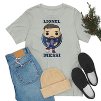 Lionel Messi PSG, Soft Cotton Bella and Canvas Short Sleeve Tee shirt