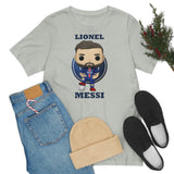 Lionel Messi PSG, Soft Cotton Bella and Canvas Short Sleeve Tee shirt