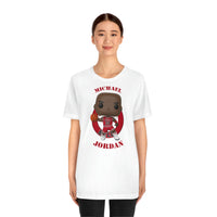 Michael Jordan Chicago Bulls, Soft Cotton Bella and Canvas Short Sleeve Tee shirt