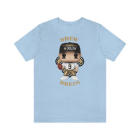 Drew Brees New Orleans Saints Superbowl, Soft Cotton Bella and Canvas Short Sleeve Tee shirt
