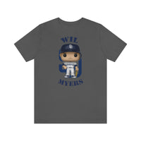 Wil Myers San Diego Padres, Soft Cotton Bella and Canvas Short Sleeve Tee shirt