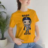 Babe Ruth New York Yankees, Soft Cotton Bella and Canvas Short Sleeve Tee shirt