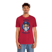 Kris Bryant Chicago Cubs, Soft Cotton Bella and Canvas Short Sleeve Tee shirt