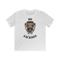 Bo Jackson Oakland Raiders, Kids Gildan Softstyle Tee Shirt