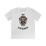 Bo Jackson Oakland Raiders, Kids Gildan Softstyle Tee Shirt