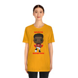 Marcus Rashford Manchester United, Soft Cotton Bella and Canvas Short Sleeve Tee shirt