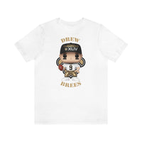 Drew Brees New Orleans Saints Superbowl, Soft Cotton Bella and Canvas Short Sleeve Tee shirt