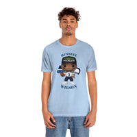 Russell Wilson Seattle Seahawks, Soft Cotton Bella and Canvas Short Sleeve Tee shirt