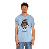 Russell Wilson Seattle Seahawks, Soft Cotton Bella and Canvas Short Sleeve Tee shirt