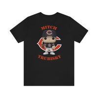 Mitch Trubisky Chicago Bears, Soft Cotton Bella and Canvas Short Sleeve Tee shirt