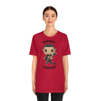 Sidney Crosby Pittsburgh Penguins, Soft Cotton Bella and Canvas Short Sleeve Tee shirt