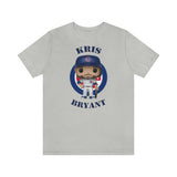 Kris Bryant Chicago Cubs, Soft Cotton Bella and Canvas Short Sleeve Tee shirt