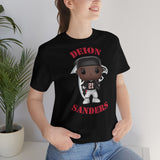 Deion Sanders Atlanta Falcons, Soft Cotton Bella and Canvas Short Sleeve Tee shirt