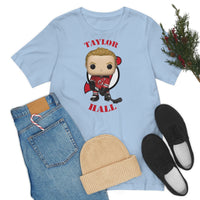 Taylor Hall New Jersey Devils, Soft Cotton Bella and Canvas Short Sleeve Tee shirt