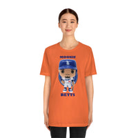 Mookie Betts L.A/Brooklyn Dodgers, Soft Cotton Bella and Canvas Short Sleeve Tee shirt