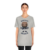 Keenan Allen L.A Chargers, Soft Cotton Bella and Canvas Short Sleeve Tee shirt