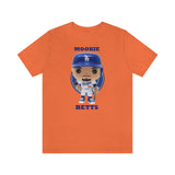 Mookie Betts L.A/Brooklyn Dodgers, Soft Cotton Bella and Canvas Short Sleeve Tee shirt
