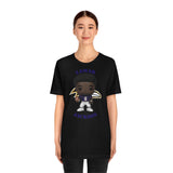 Lemar Jackson Baltimore Ravens, Soft Cotton Bella and Canvas Short Sleeve Tee shirt
