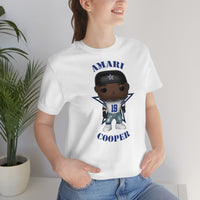 Amari Cooper Dallas Cowboys, Soft Cotton Bella and Canvas Short Sleeve Tee shirt