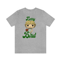 Larry Bird Celtics Basketball, Soft Cotton Bella and Canvas Short Sleeve Tee shirt