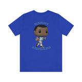 Barry Sanders Detroit Lions, Soft Cotton Bella and Canvas Short Sleeve Tee shirt