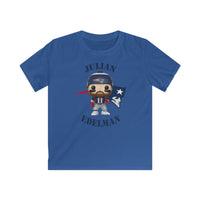 Julian Edelman New England Patriots, Kids Gildan Softstyle Tee Shirt