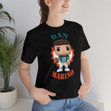 Dan Marino Miami Dolphins, Soft Cotton Bella and Canvas Short Sleeve Tee shirt