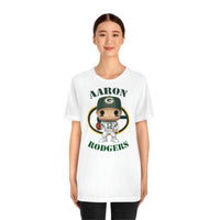 Aaron Rodgers Green Bay Packers, Soft Cotton Bella and Canvas Short Sleeve Tee shirt