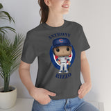 Anthony Rizzo Chicago Cubs, Soft Cotton Bella and Canvas Short Sleeve Tee shirt