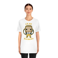 Clay Mathews Jr Green Bay Packers, Soft Cotton Bella and Canvas Short Sleeve Tee shirt
