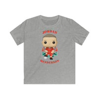 Jordan Henderson Liverpool, Kids Gildan Softstyle Tee Shirt