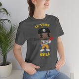Leveon Bell Pittsburgh Steelers, Soft Cotton Bella and Canvas Short Sleeve Tee shirt