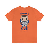 Andrew Luck Indianapolis Colts, Soft Cotton Bella and Canvas Short Sleeve Tee shirt