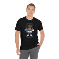 Russell Wilson Seattle Seahawks, Soft Cotton Bella and Canvas Short Sleeve Tee shirt