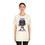 Jackie Robinson L.A/Brooklyn Dodgers, Soft Cotton Bella and Canvas Short Sleeve Tee shirt