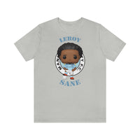 Leroy Sane Manchester City, Soft Cotton Bella and Canvas Short Sleeve Tee shirt