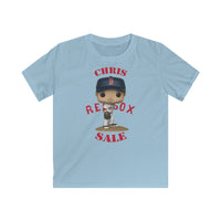 Chris Sale Boston Red Sox, Kids Gildan Softstyle Tee Shirt