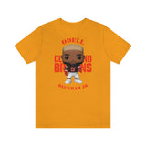 Odell Beckham Jr Cleveland Browns, Soft Cotton Bella and Canvas Short Sleeve Tee shirt