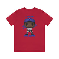Jackie Robinson L.A/Brooklyn Dodgers, Soft Cotton Bella and Canvas Short Sleeve Tee shirt