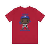 Jackie Robinson L.A/Brooklyn Dodgers, Soft Cotton Bella and Canvas Short Sleeve Tee shirt
