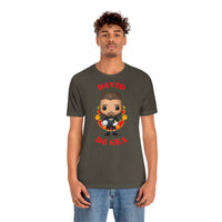 David De Gea Manchester United, Soft Cotton Bella and Canvas Short Sleeve Tee shirt