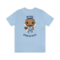 Dak Prescott Dallas Cowboys, Soft Cotton Bella and Canvas Short Sleeve Tee shirt